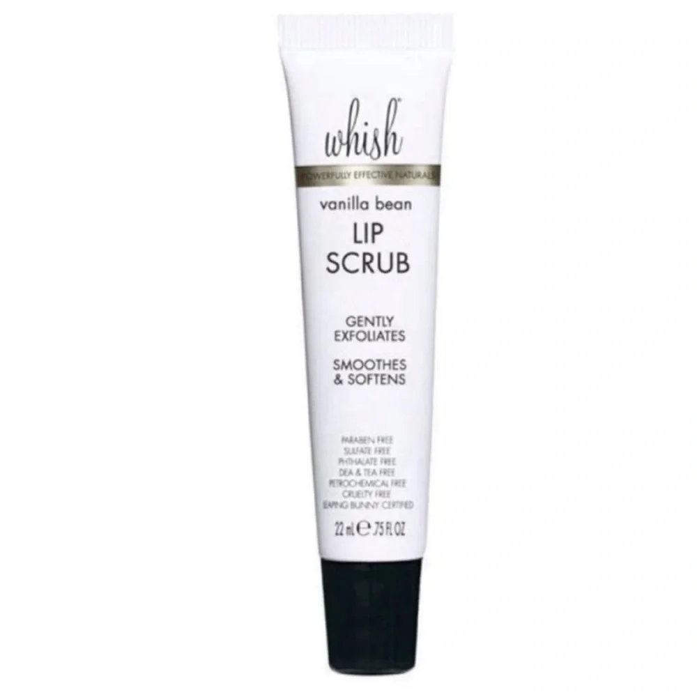 Whish Vanilla Bean Exfoliating & Moisturizing Lip Scrub, 0.75 fl oz / 22 ml